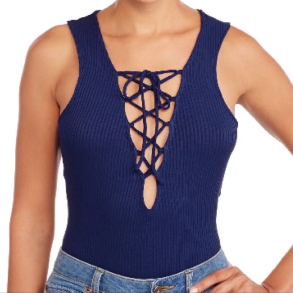 Lace it up body suit